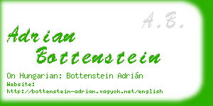 adrian bottenstein business card